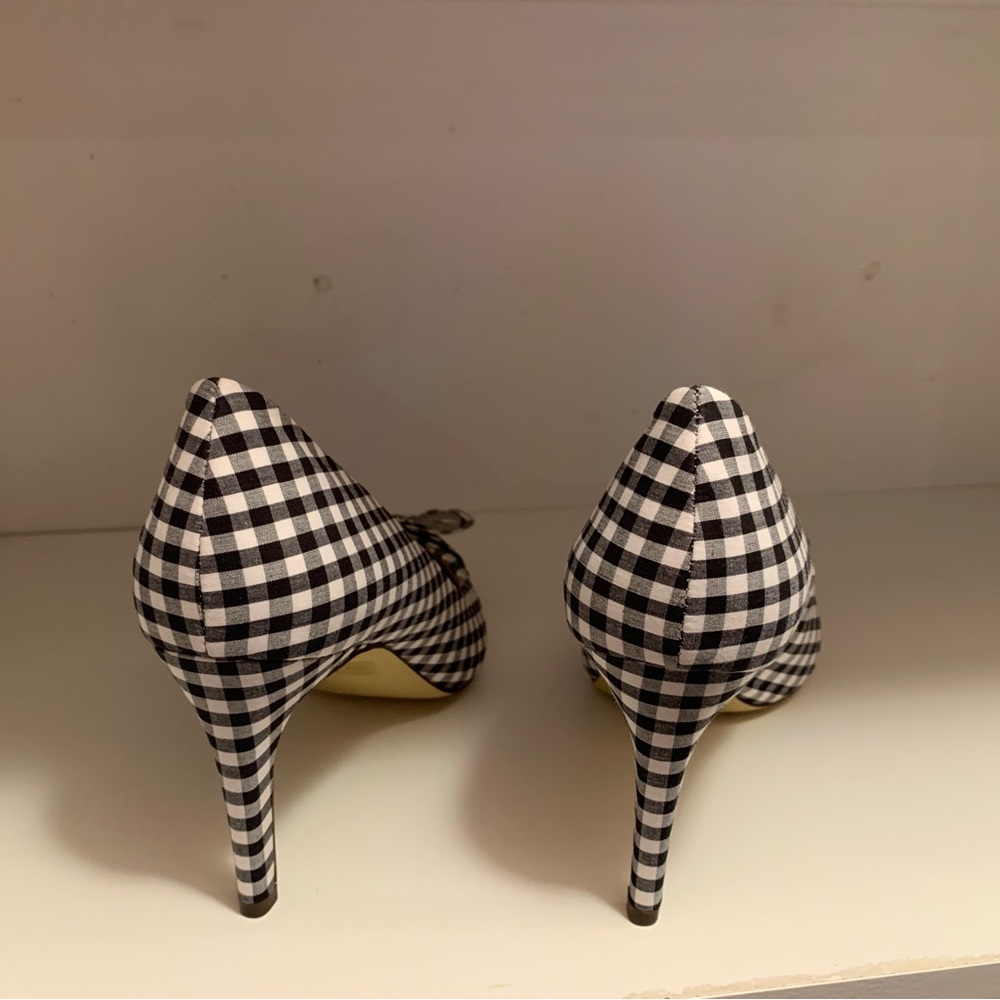Checkered J Crew heels. - Picture 2 of 5